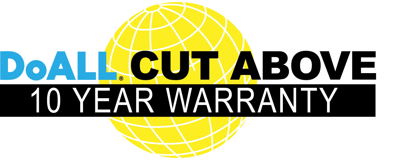 DoALL Cut Above Warranty Logo
